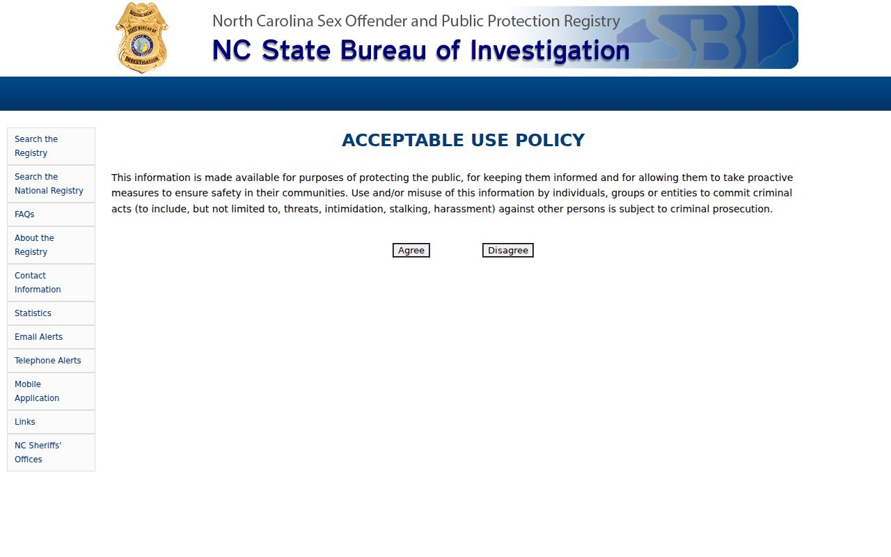 Mint Hill people search choices in the state offender registry